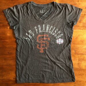 SF Giants 2012 World Series womens tee - Size L